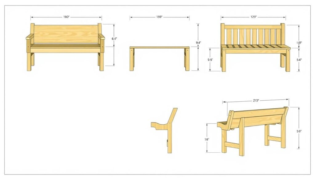 2x4 wood bench plans