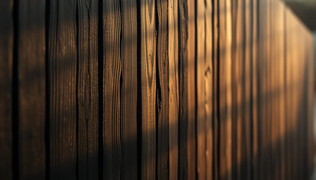 Charred Wood Slat Panels
