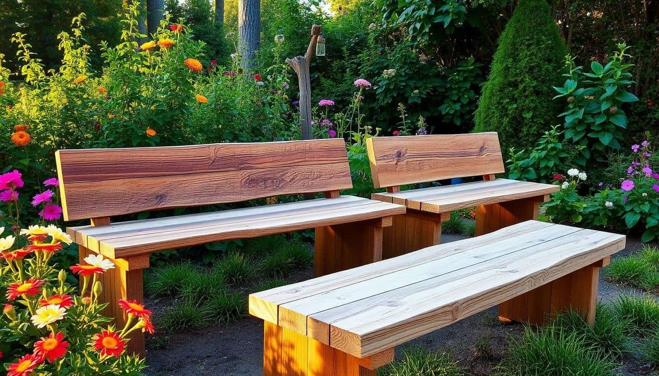DIY Garden Benches from 2x4s – Easy Outdoor Woodworking Project