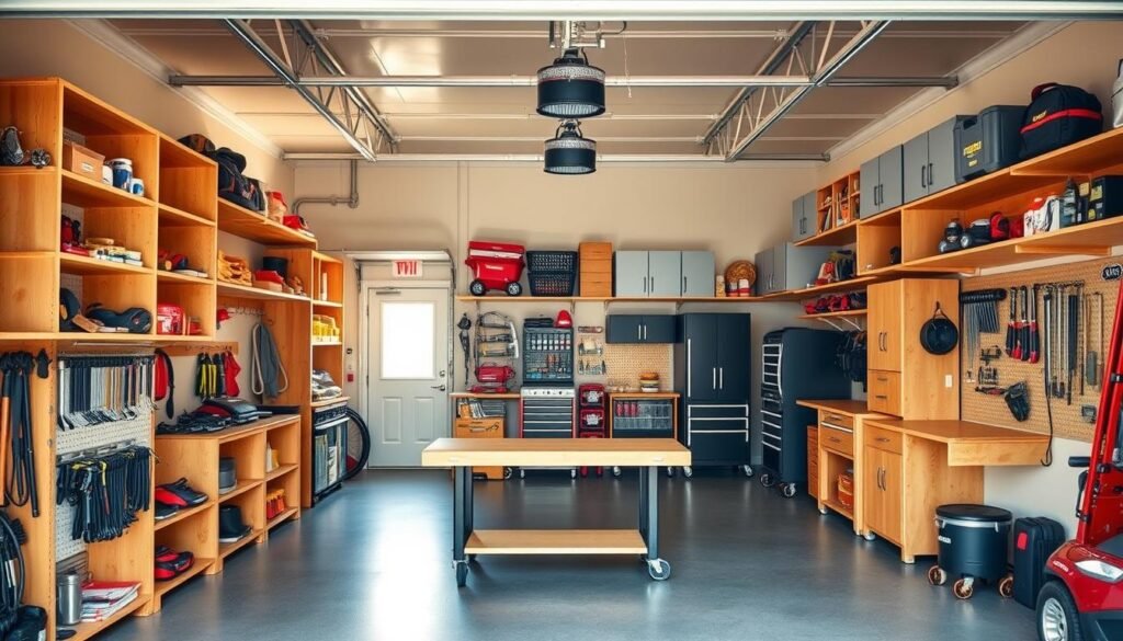 DIY garage storage solutions