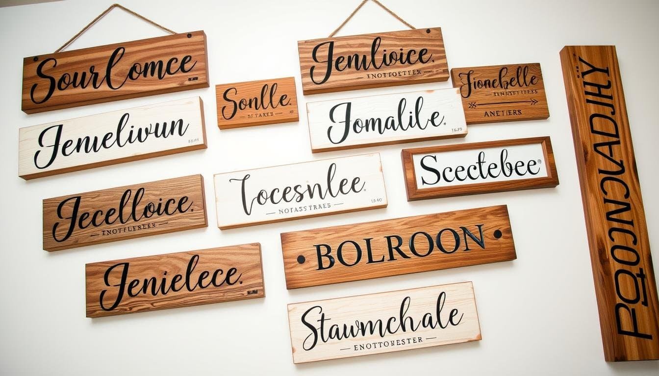 Personalized Wood Signs: 12 Custom Designs from Farmhouse to Modern Décor