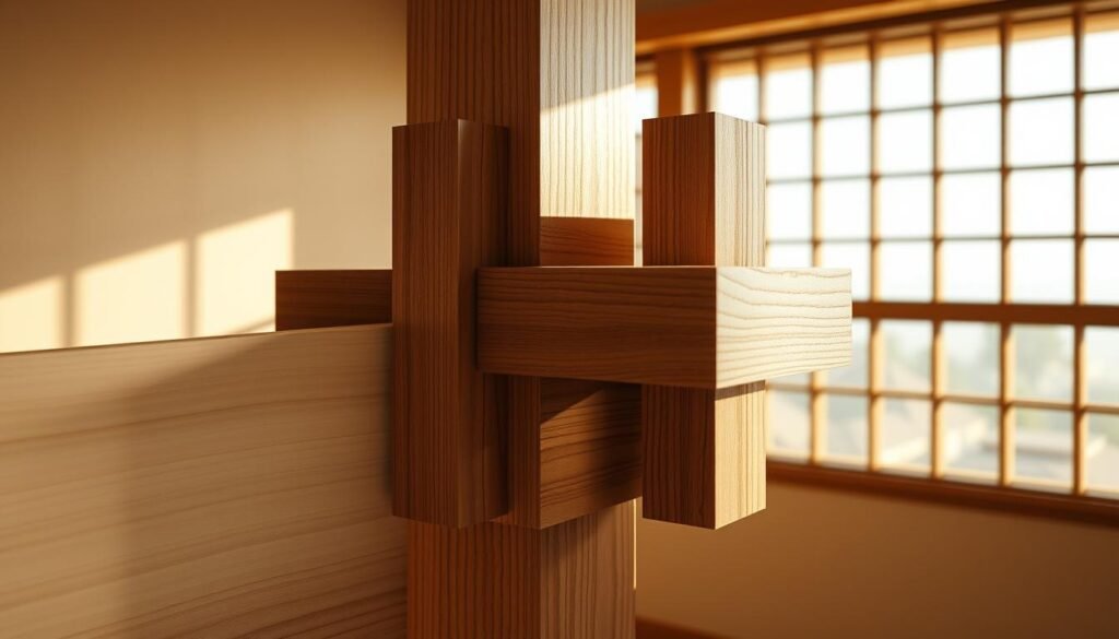 Shiho Kama Tsugi four-way corner joint technique