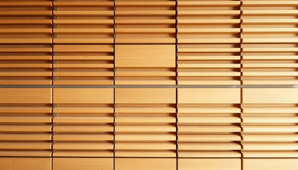acoustic wooden slat panels