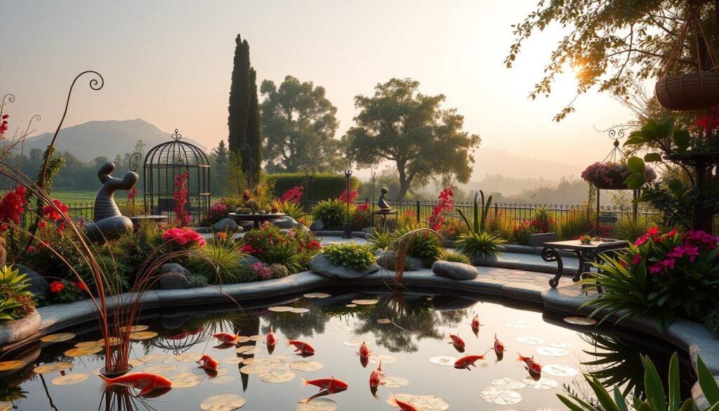 artistic garden features