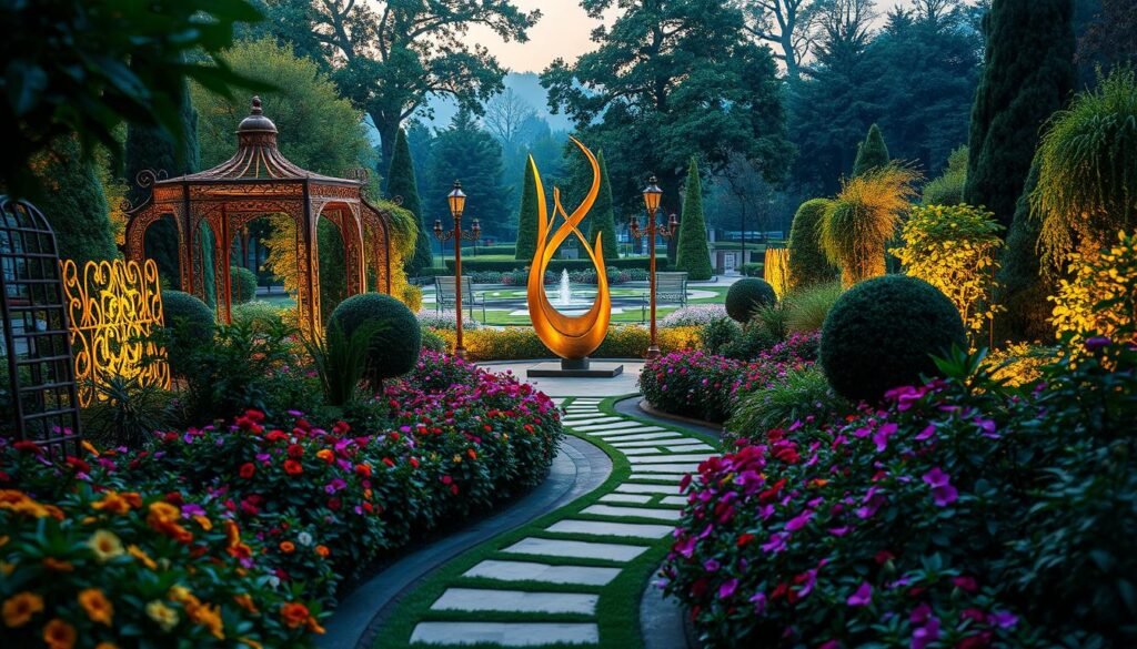 artistic garden features