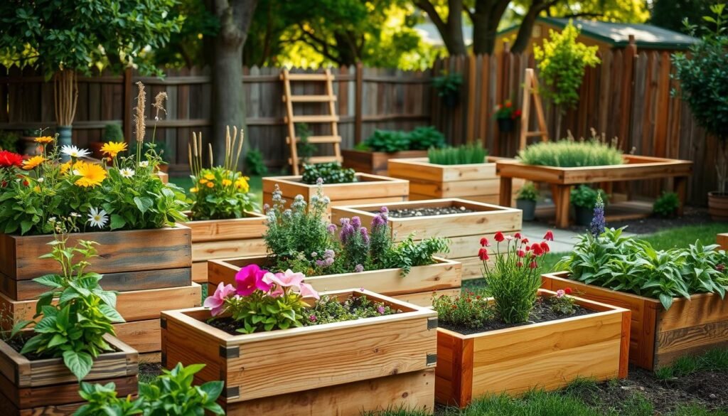 diy planters outdoor