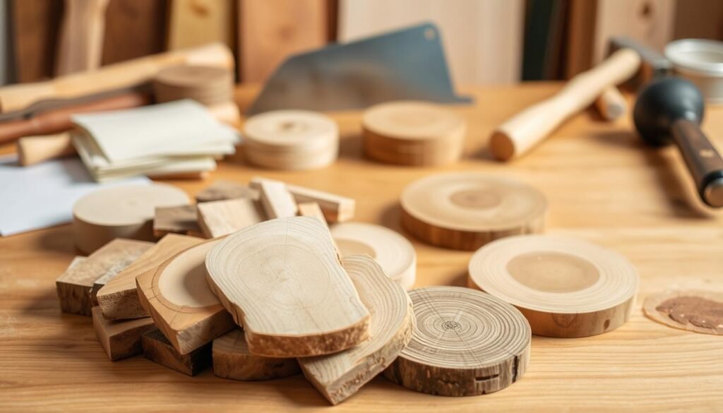 diy wood coasters materials