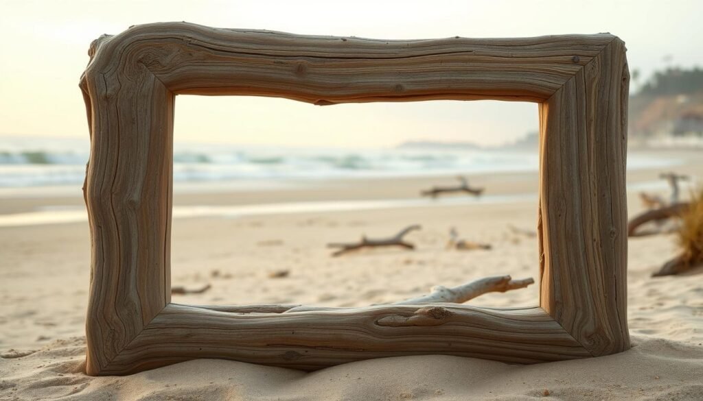 driftwood beach style frame