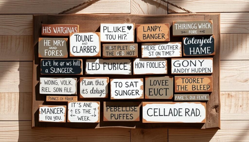 funny wood signs