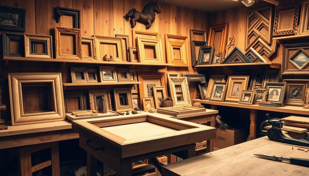 handcrafted frames