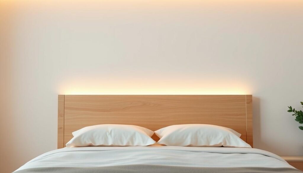 modern wood headboard design