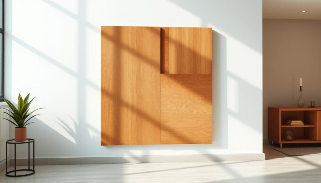 modern wood wall art