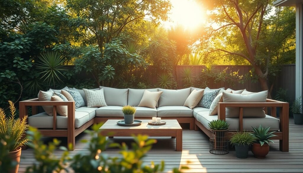 outdoor sofa diy