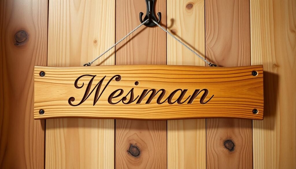 personalized wooden name signs