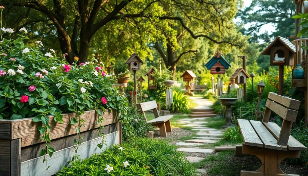 recycled garden