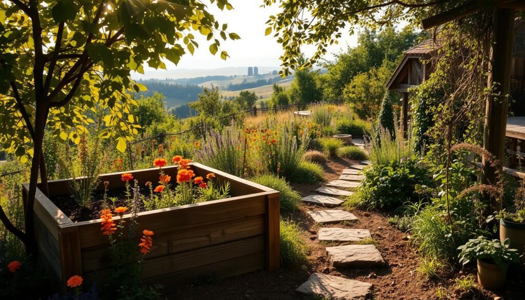 rustic garden design