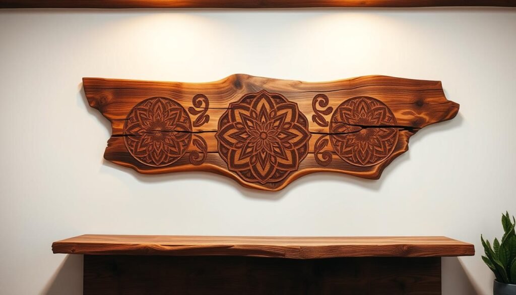unique wood wall art