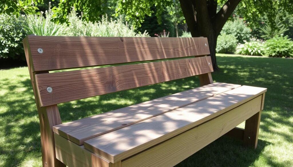 weatherproofing outdoor bench