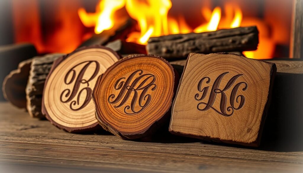 wood burning coasters