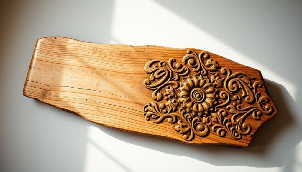 wood carving aesthetic