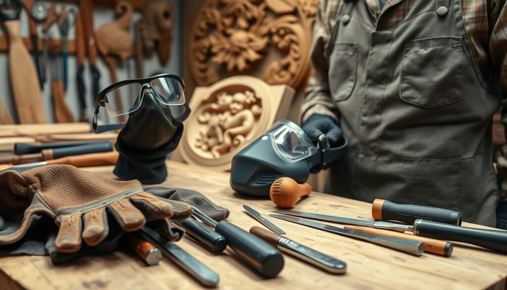 wood carving safety