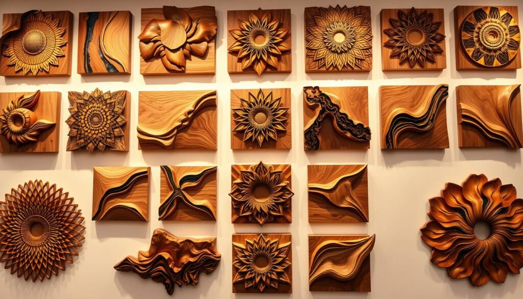 wood wall art designs