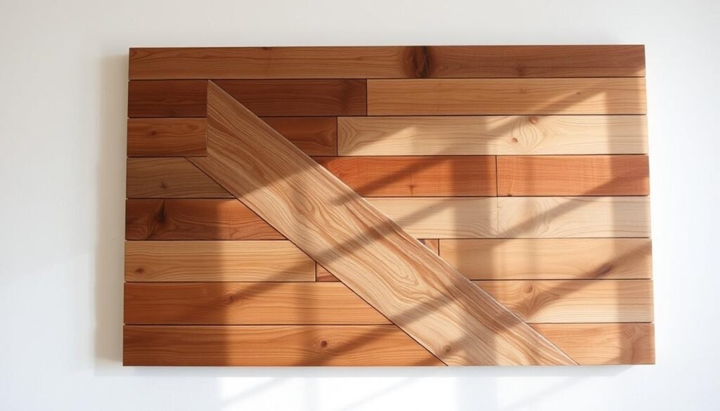 wood wall decor design