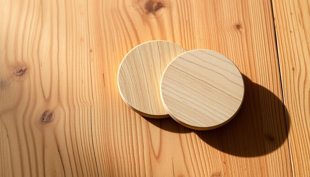 wooden coasters set