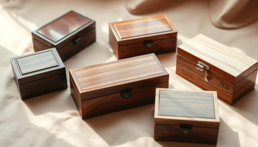 wooden jewelry boxes