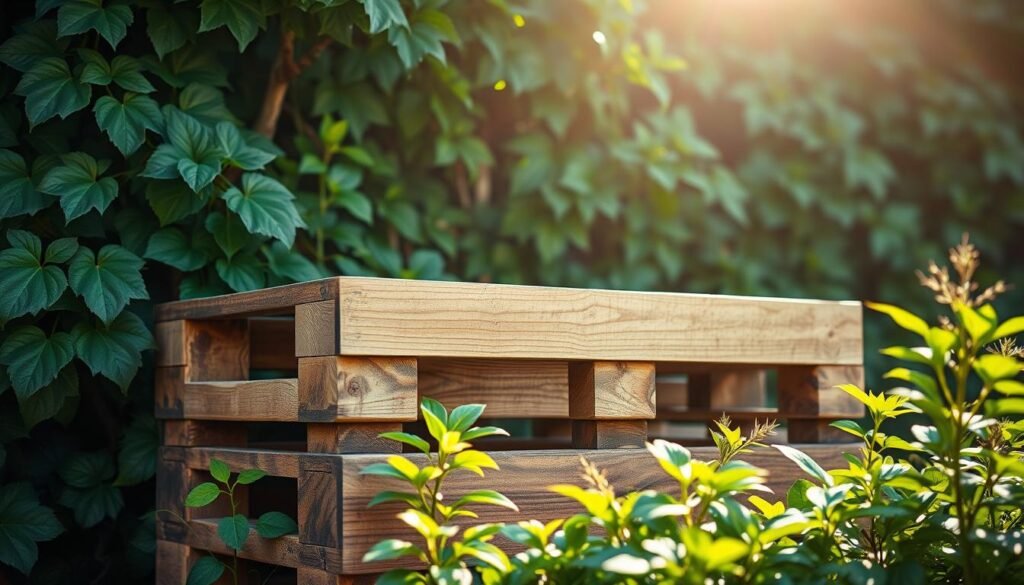 wooden pallet planter design