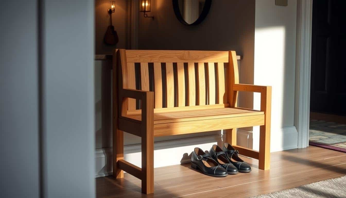 1.	DIY Wooden Shoe Bench Projects for Small Entryways