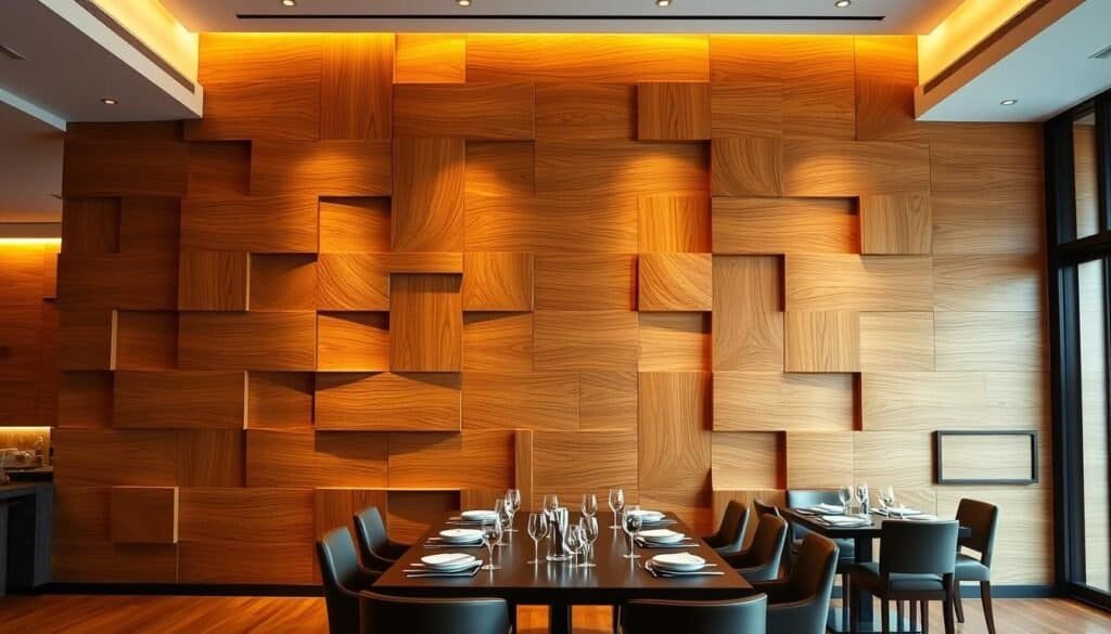 3D wood wall treatments 3D wood wall treatments