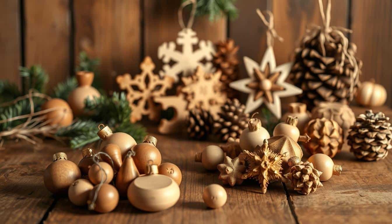 Budget Holiday Crafts Made with Rustic Wood Designs