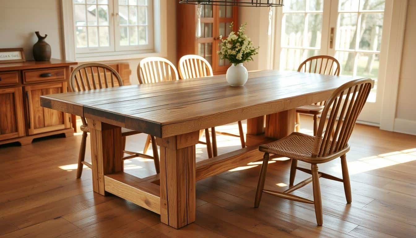DIY Farmhouse Dining Tables: Rustic Wood Projects to Build