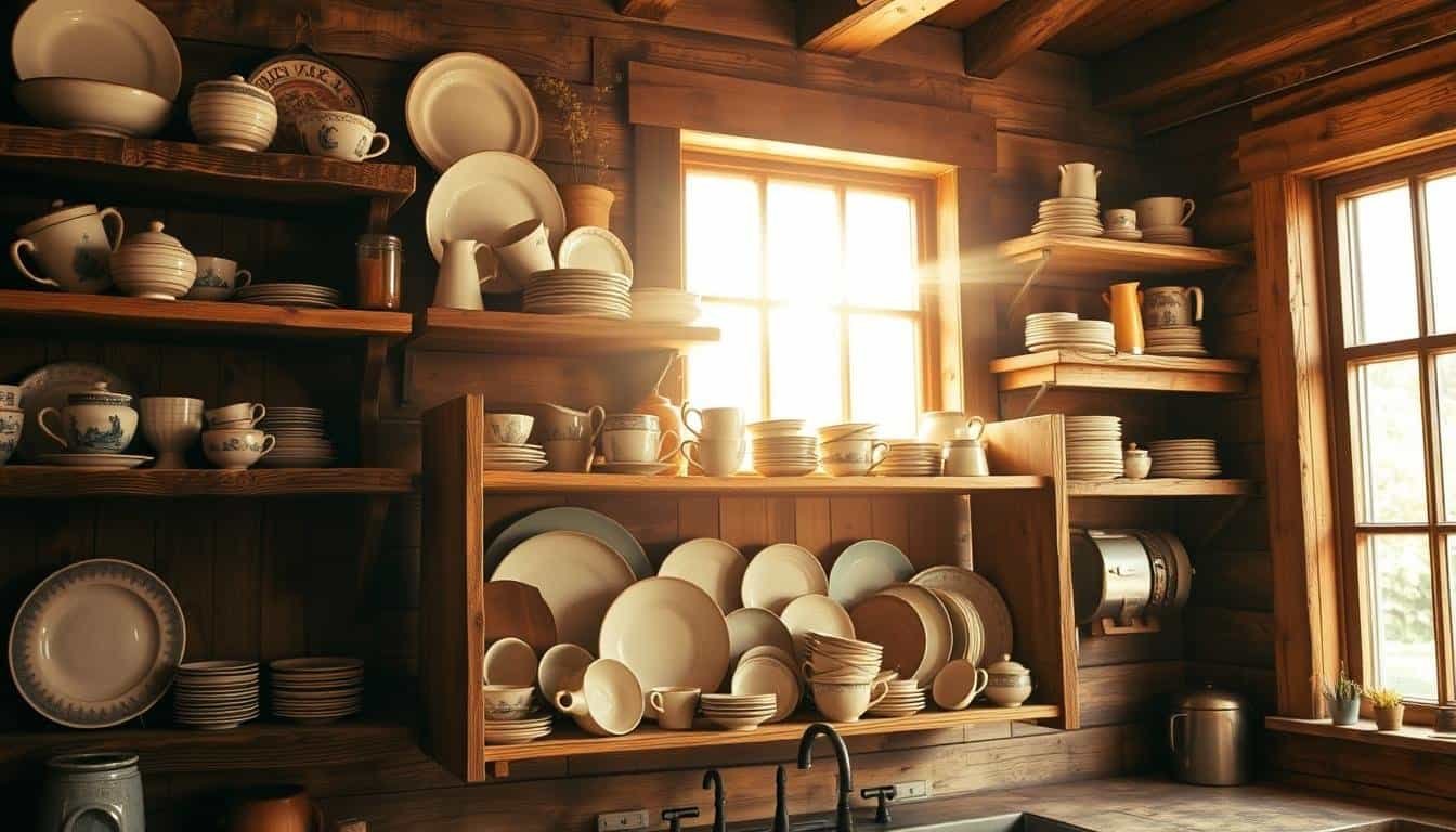 DIY Wooden Plate Rack Projects for Rustic Kitchens