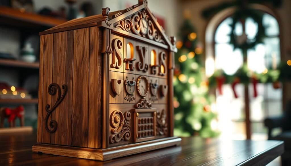 DIY wooden Advent calendar DIY wooden Advent calendar