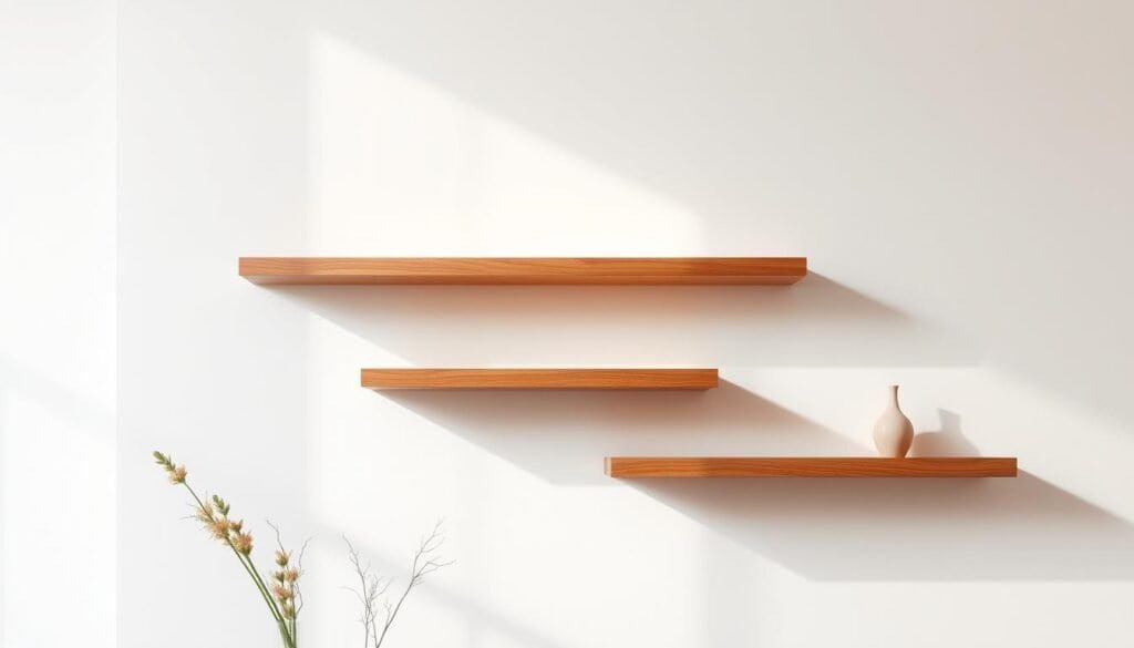 Floating Wooden Shelves Floating Wooden Shelves