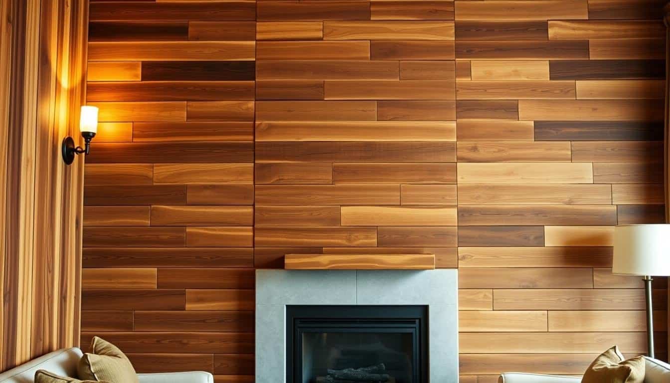 Wood Wall Designs That Transform Your Living Room Walls Into Warm Spaces