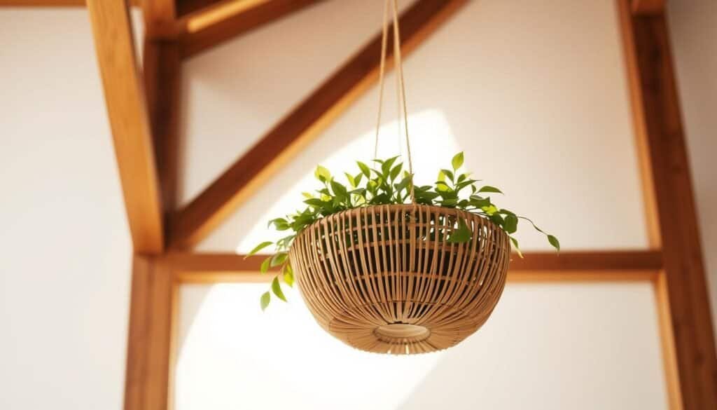 bamboo hanging planter bamboo hanging planter