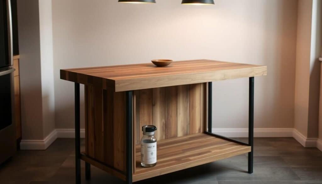 budget-friendly kitchen island