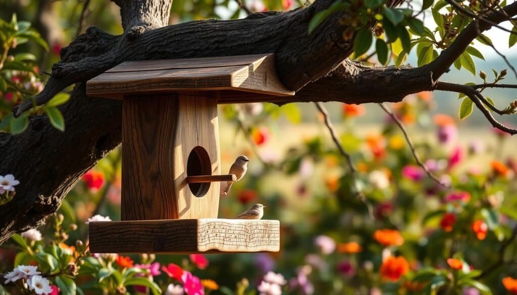 building a wooden bird feeder building a wooden bird feeder