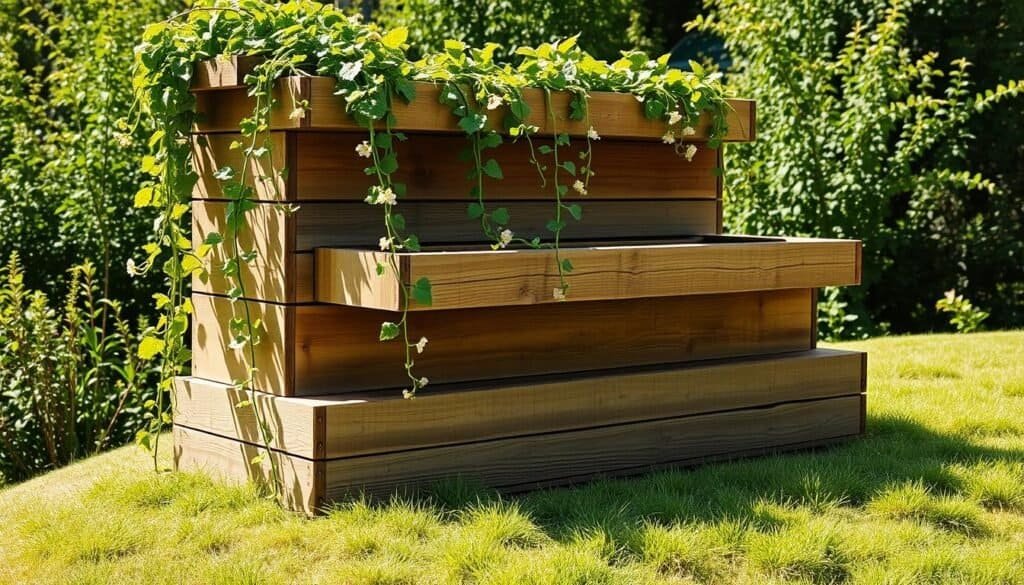cascading waterfall-style tiered planter cascading waterfall-style tiered planter