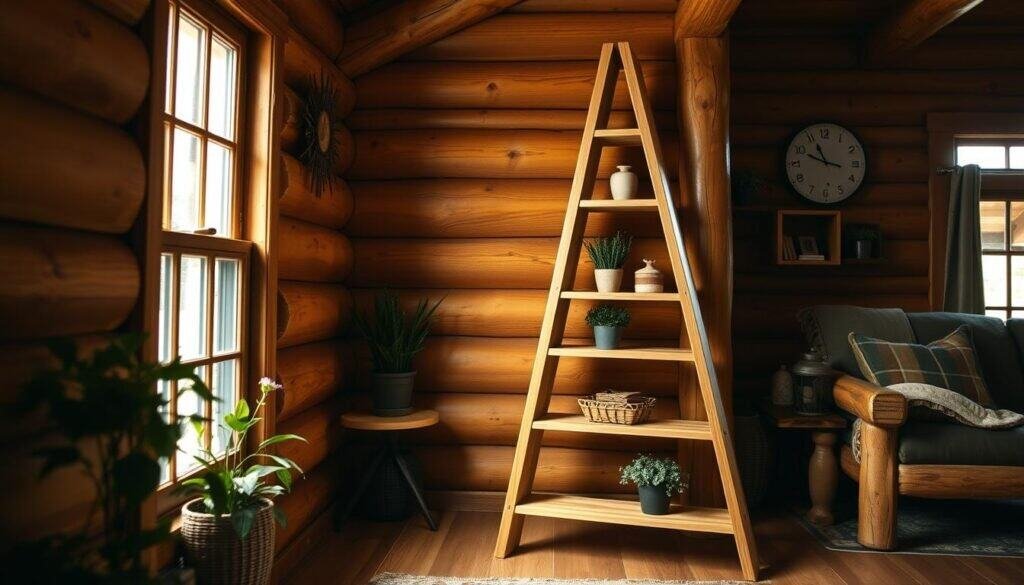 corner ladder shelf corner ladder shelf
