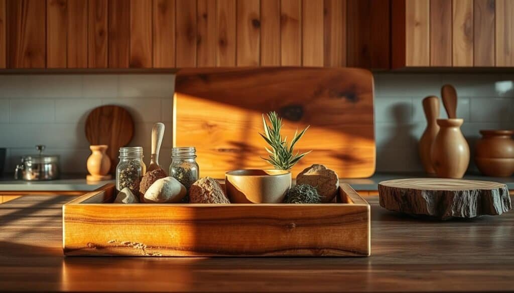 countertop wooden decor countertop wooden decor