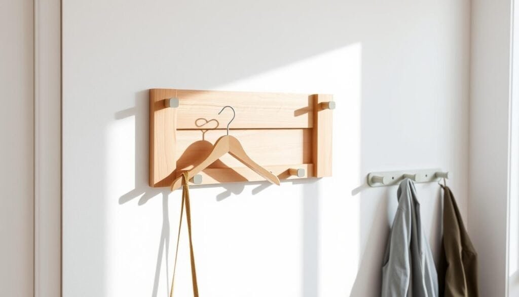 diy coat hanger rack