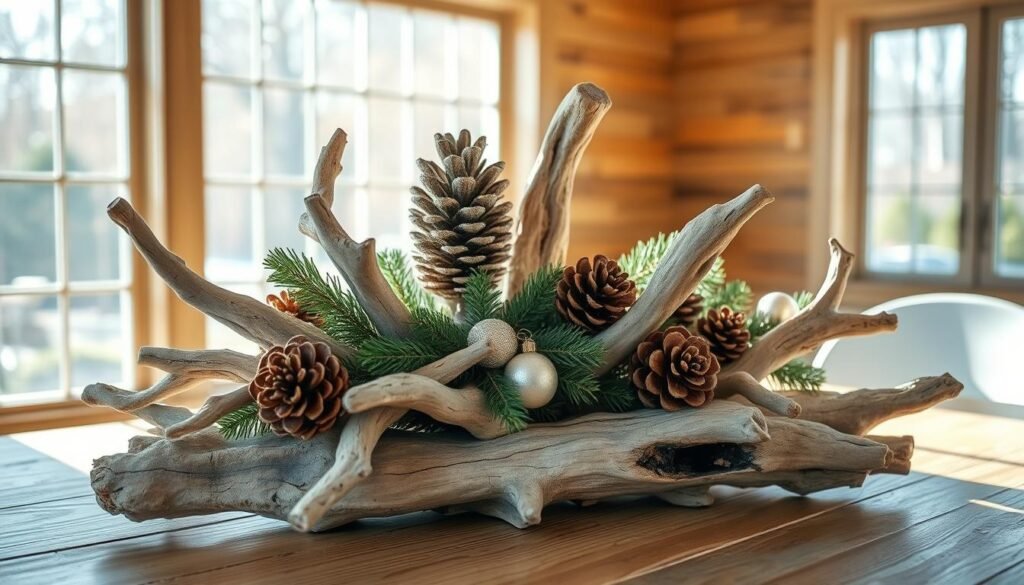driftwood holiday centerpiece driftwood holiday centerpiece