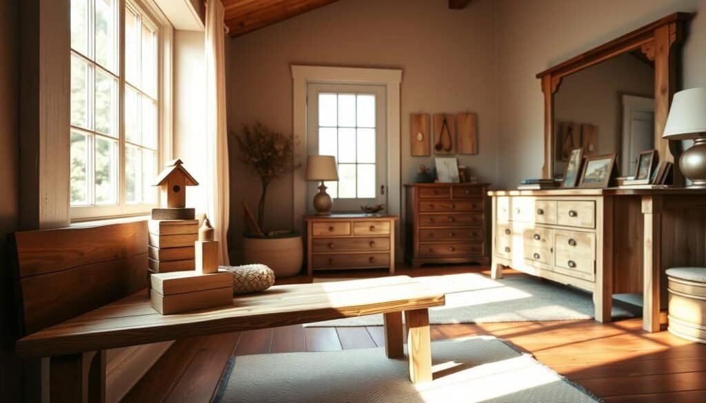 easy wood projects for modern farmhouse bedroom