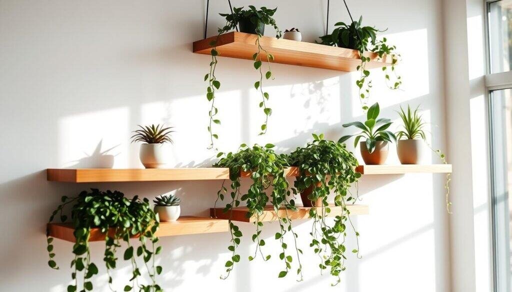 floating wood shelves for indoor plants floating wood shelves for indoor plants