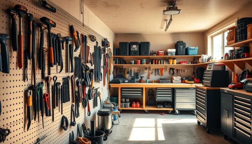 garage tool organization