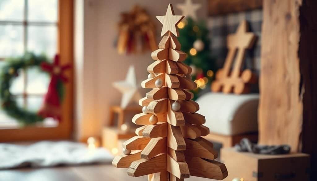 handcrafted wooden Christmas tree handcrafted wooden Christmas tree